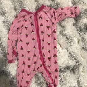 Watermelon Kickee Pants pajamas